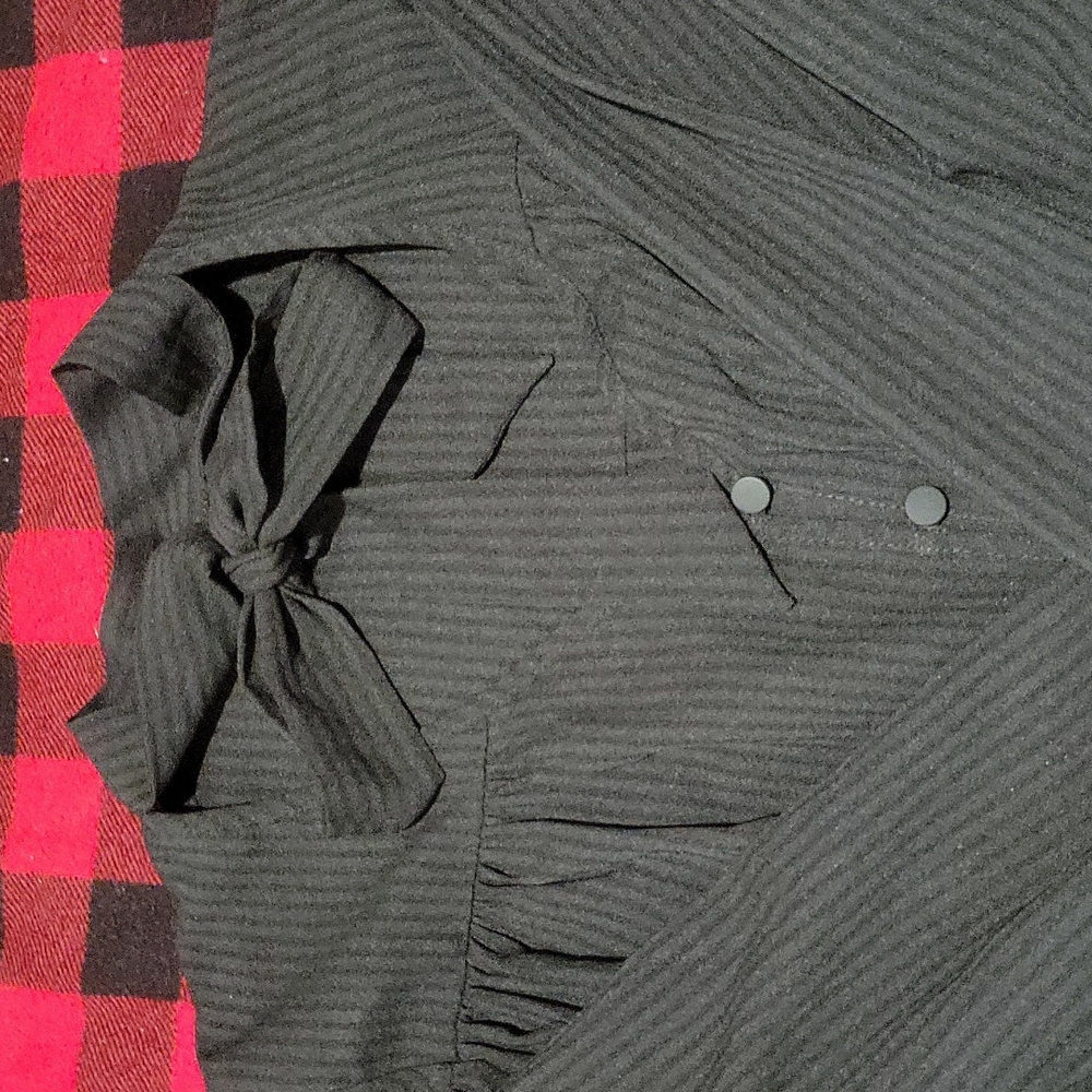 Tie Front Dress Shirt
